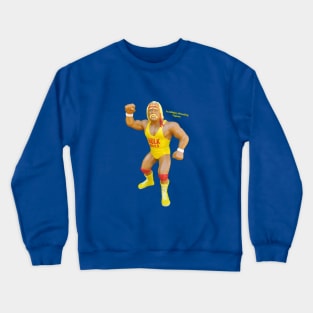 Hot Dog Tan Yellow Rules Crewneck Sweatshirt